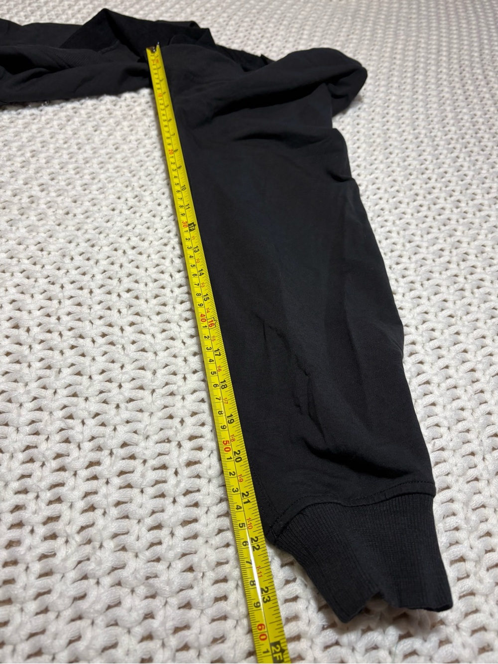 lululemon French Terry long sleeve shrug in black size 6 - Picture 11 of 15